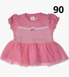 ディズニー プリンセス アリエル なりきTシャツ チュール ピンク 90のサムネイル