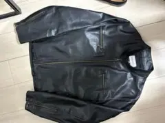 VERAPELLE イタリア製 ライダース植物なめしレザー古着 sullen