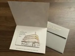 PIN未削り　美品　和紙スターバックスカード　ロースタリー東京限定和紙カード