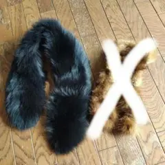 毛皮マフラー　ショール