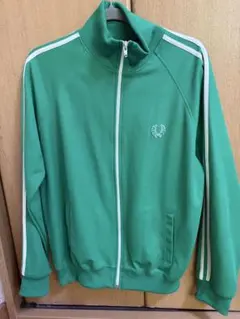 FRED PERRY 緑 フレッドペリー トラックジャケット M - メルカリ