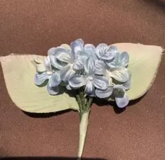 ヴィンテージ手染花ブーケ 紫陽花 a-1447 70年代 日本製