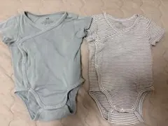 H&M ベビーロンパース 2枚セット 4-6mのサムネイル