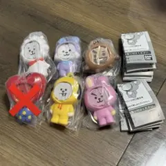 BT21 MININI 光るストラップ 全7コンプセット - メルカリ
