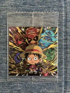 ワンピース　シール　ウエハース　log4 SGR モンキー・D・ルフィ