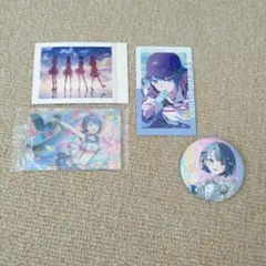 プロセカ　桐谷遥　感謝祭缶バッジ　ウエハース5　ぱしゃこれ4　エピカ23