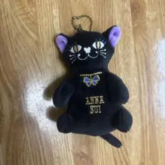 ANNA SUI 黒猫 ぬいぐるみ キーホルダー ポーチのサムネイル