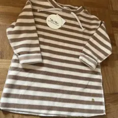 新品　カジュアルな女の子　ボーダーワンピース 100サイズ