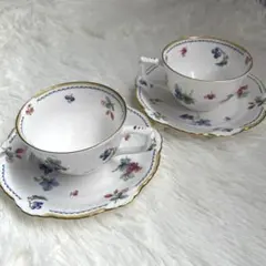 【2客セット】Sango三郷陶器MAGNA フルーツ柄　C&S 日本製　美品