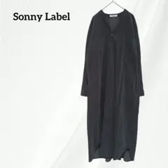 おふみ様専用サニーレーベル　コーデュロイ　スキッパーシャツ　ロングワンピース