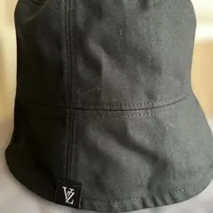 VZ 黒 バケットハット コットン　バザール