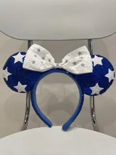 ディズニー　カチューシャ　スパンコール