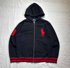 Polo by Ralph Lauren 黒 フルジップパーカー M