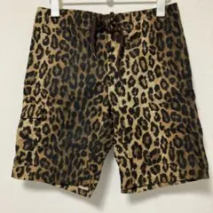 Supreme レオパード ヒョウ柄 フェイクファーショートパンツ 32 - メルカリ