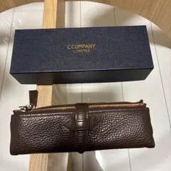 C COMPANYルポ・ペンケース ダークブラウン