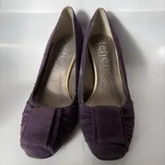 tehen パープルパンプス
