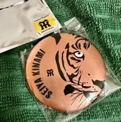 阪神タイガース 木浪聖也 シークレット メタリック缶バッジ 応援グッズ
