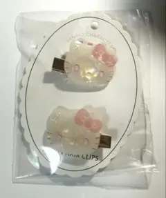粧美堂 ハローキティ ヘアクリップ Baby Pink