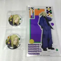 SAKAMOTO DAYS【神々廻】まるくじ　アクスタ　缶バッジ