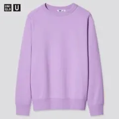 UNIQLO U ワイドフィットスウェットシャツ　パープル