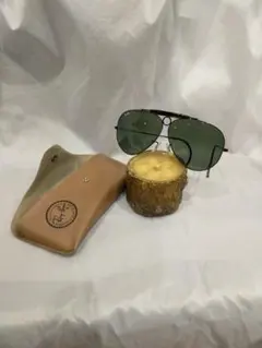 Ray-Ban グリーンレンズ サングラス ケース付き