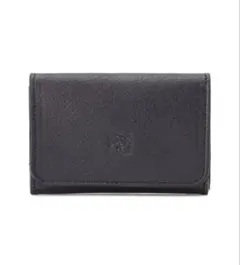 〚IL BISONTE〛 イルビゾンテ カードケース 本革 ネイビー