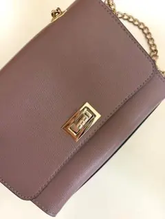 ピンク ショルダーバッグ 合成皮革のサムネイル