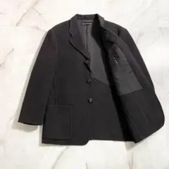 ISSEY MIYAKE ブラック テーラードジャケット　90s Vintage Issey Miyake Corduroy Jacket: 90s Japan Designer