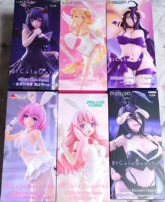 美少女フィギュアまとめ売り　アルベド　ロキシー　黒江雫　まどか⭐︎マギカ　星宮六喰 BiCuteシリーズ 喜多川海夢 星宮六喰 アルベド 姫路瑞希 モモ 6体