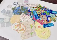 大量！　フレークシールまとめ売り