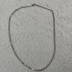 金属アレルギー対応 メンズ ステンレスベネチアンチェーンネックレス　50cm