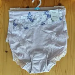 Wing Lesiage 花柄 綿混 深ばき ショーツ LG Lサイズ