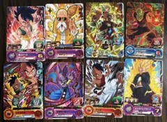 スーパードラゴンボールヒーローズカード8枚セット