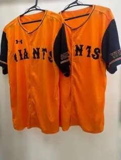 2着セット　アンダーアーマー 東京読売ジャイアンツ シャツ