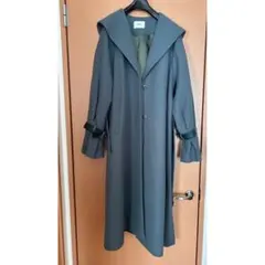 【期間限定値下げ】MURUA セーラーカラー　ロングコート S グリーン