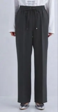 グリーンレーベルリラクシング　ニーハイフレアパンツ　レディース