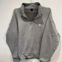 ハーフジップ　トレーナー