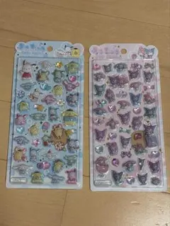 サンリオ うるちゅるポップシール 2点セット 新品