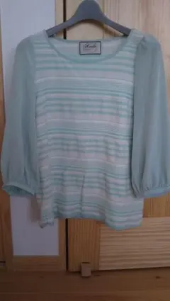 ☆美品☆ボーダーブラウス