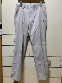 Under Armour ストライプ柄 グレー パンツ