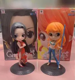 Qposket ハンコック & ナミ フィギュア