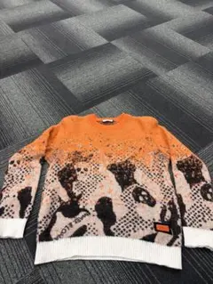 MARK & LONA ニットセーター オレンジ