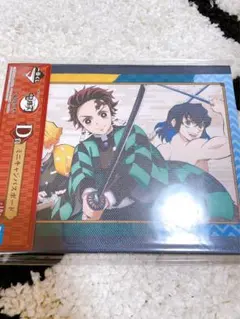 鬼滅の刃　無限城映画　一番くじ　ミニキャンバスボード　かまぼこ隊　炭治郎　パネル