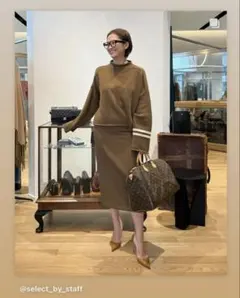 l'appartementCROPPED KNIT With line
