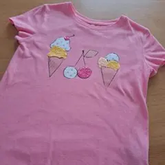 GAP Kids ピンク スパンコール Tシャツ 130cmのサムネイル