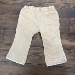 ベージュ キッズパンツ 95cm コーデュロイ
