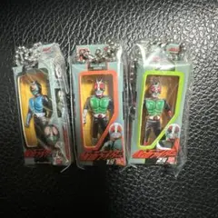 仮面ライダー ソフビパッケージチャーム 1号 2号 旧1号 シークレット