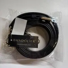 【新品未開封】BANDOLIER ブラック/ゴールド ストラップ