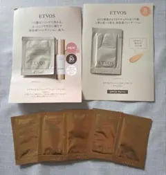 エトヴォス　化粧下地+ファンデーション　試供品