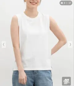 新品タグ付き Honeys きれいめタンクトップ　М